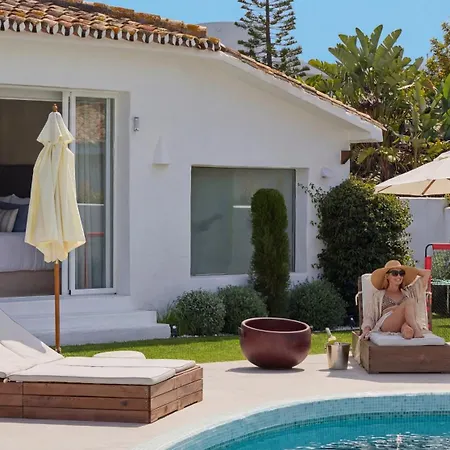 Villa Vacation I Moss, Ibiza-style Villa, Golf-front, Swimming-pool, Biohacking, Sauna, Fire-pit Lounge, 7min From Puerto Banus Marbella