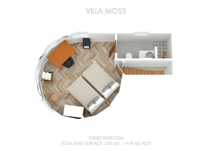 וילה Vacation I Moss, Golf-front, Swimming-pool, Minutes From The Marina And The