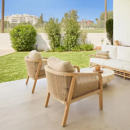 Vacation I Moss, Ibiza-style Villa, Golf-front, Swimming-pool, Biohacking, Sauna, Fire-pit Lounge, 7min From Puerto Banus * Marbella