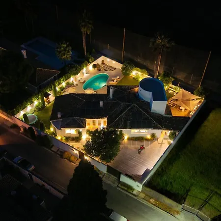 Vacation I Moss, Ibiza-style Villa, Golf-front, Swimming-pool, Biohacking, Sauna, Fire-pit Lounge, 7min From Puerto Banus Villa